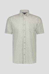 Chemise écrue avec imprimé vert de Bluefields pour Hommes