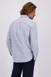 Le dos de Chemise en coton bleue – Regular fit de Superdry pour Hommes