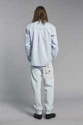Chemise en denim bleu clair - Dieterich de Murielle Victorine Scherre pour Hommes