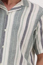 Chemise en lin à rayures - regular fit de Casual Friday pour Hommes