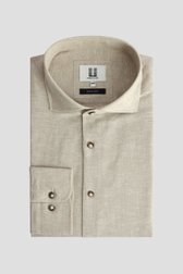 Photo produit 1 de Chemise en lin beige clair de Upper East pour Hommes