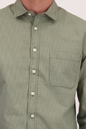 Détail de Chemise en velours côtelé beige clair de Ravøtt pour Hommes