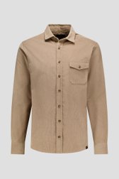 Photo produit 1 de Chemise en velours côtelé beige clair de Ravøtt pour Hommes