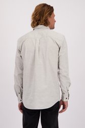 Le dos de Chemise en velours côtelé beige - Regular fit de Bluefields pour Hommes
