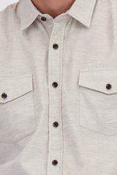 Détail de Chemise en velours côtelé beige - Regular fit de Bluefields pour Hommes