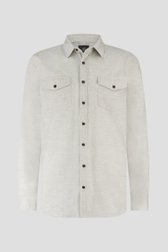 Photo produit 1 de Chemise en velours côtelé beige - Regular fit de Bluefields pour Hommes