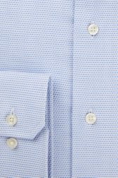 Chemise finement pointillée bleu clair - Slim fit de Michaelis pour Hommes