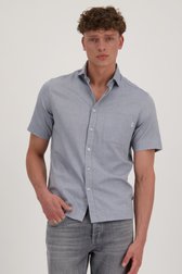 Chemise gris-bleu - Regular fit de Casual Five pour Hommes