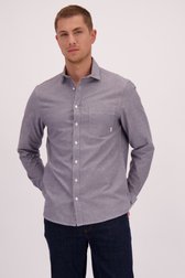 Le devant de Chemise gris-bleu - Regular fit de Casual Five pour Hommes