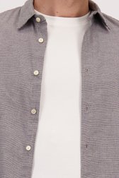 Détail de Chemise grise chinée – Coupe droite de Marc O'Polo pour Hommes