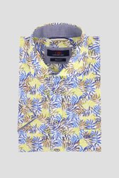 Chemise imprimée feuilles - Regular fit de Dansaert Blue pour Hommes