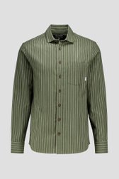 Photo produit 1 de Chemise kaki à rayures - Regular fit de Casual Five pour Hommes