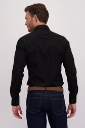 Chemise noire - slim fit de Michaelis pour Hommes