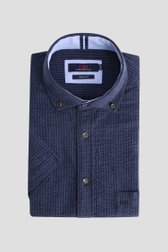 Photo produit 1 de Chemise rayée bleue - coupe regular de Dansaert Blue pour Hommes