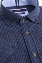Photo produit 2 de Chemise rayée bleue - coupe regular de Dansaert Blue pour Hommes