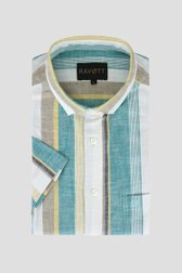 Chemise rayée colorée - Coupe regular de Ravøtt pour Hommes
