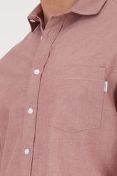 Chemise rouge douce à mouchetures de Casual Five pour Hommes