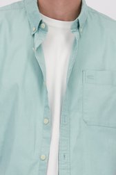 Détail de Chemise turquoise en lin – Regular fit de Camel active pour Hommes
