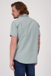 Chemise vert clair à manches courtes - Regular fit de Ravøtt pour Hommes