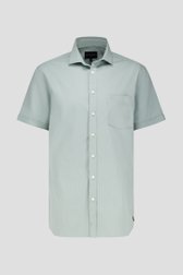 Chemise vert clair à manches courtes - Regular fit de Ravøtt pour Hommes