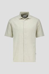 Chemise vert clair à structure fine de Casual Five pour Hommes