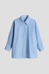 Photo produit 1 de Chemisier bleu à rayures blanches de Opus pants pour Femmes