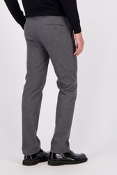 Le dos de Chino à carreaux gris - Vancouver - Regular fit de Brassville pour Hommes