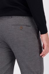 Détail de Chino à carreaux gris - Vancouver - Regular fit de Brassville pour Hommes