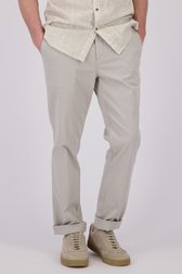Chino beige clair avec taille élastique de Dansaert Blue pour Hommes