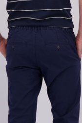 Détail de Chino bleu avec cordon de serrage de Upper East pour Hommes