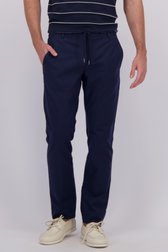 Photo produit 3 de Chino bleu avec cordon de serrage de Upper East pour Hommes