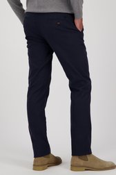 Chino bleu foncé - Slim fit de Upper East pour Hommes