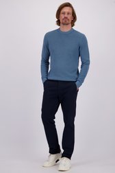 Le devant de Chino bleu marine de Liberty Island pour Hommes