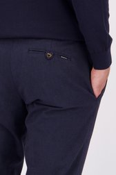 Détail de Chino bleu marine – Louisiana – Regular fit de Brassville pour Hommes