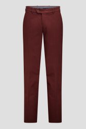 Photo produit 1 de Chino bordeaux - Louisiana - Regular fit de Brassville pour Hommes