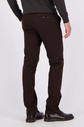 Le dos de Chino marron foncé - Louisiana - Regular fit de Brassville pour Hommes