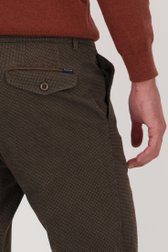 Chino marron - New York - Regular fit de Brassville pour Hommes