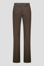 Chino marron - New York - Regular fit de Brassville pour Hommes