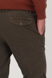 Chino marron - Vancouver - Regular fit de Brassville pour Hommes