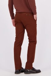 Le dos de Chino rouge terracotta – Louisiana – Regular fit de Brassville pour Hommes