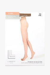 Collant beige - 15 den de Liberty Island pour Femmes
