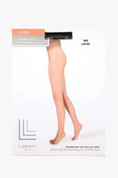Collant marron - 15 den de Liberty Island pour Femmes