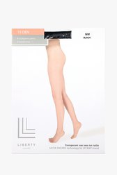 Collant noir - 15 den de Liberty Island pour Femmes
