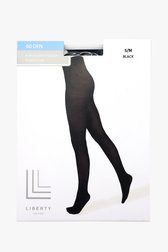 Collant noir - 60 den de Liberty Island pour Femmes