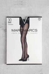 Photo produit 1 de Collants noirs à motif à pois – 30 den de Marcmarcs pour Femmes