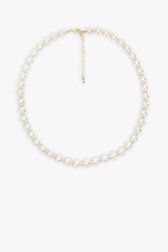 Collier de perles avec détails dorés de Liberty Island pour Femmes