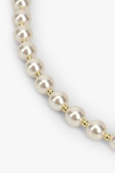 Collier de perles avec détails dorés de Liberty Island pour Femmes