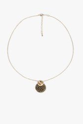 Collier en or fin avec pendentif	 de Liberty Island pour Femmes