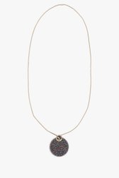 Collier long avec pendentif coloré de Liberty Island pour Femmes