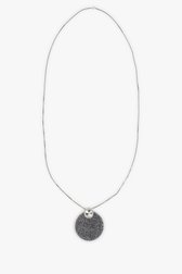Collier long avec pendentif en argent de Liberty Island pour Femmes